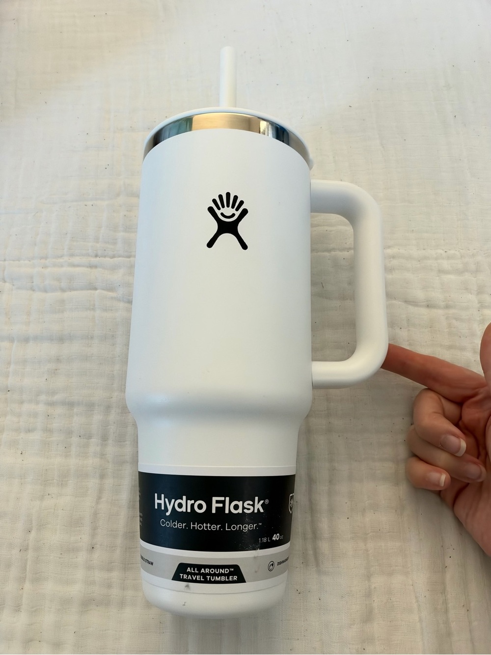 NWT Hydro Flask 40 oz Travel Tumbler